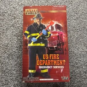 BBI Elite Force US Fire Department Emergency Service 12" Action Figure 1:6 Scale